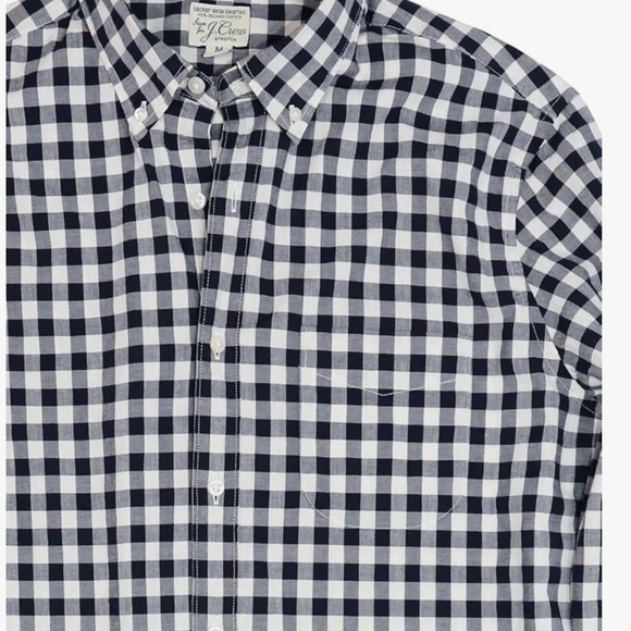 J. Crew Men’s Organic Cotton Slim Fit SECRET WASH SHIRTING Size:L - Picture 2 of 9